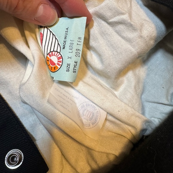 🧡Jeff Hamilton Tennessee Volunteers Varsity Jacket XL🖤Vintage 90s UT - Picture 14 of 14